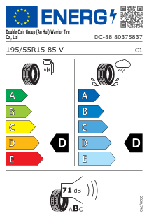 195/55/15 85V DOUBLE COIN DC-88
