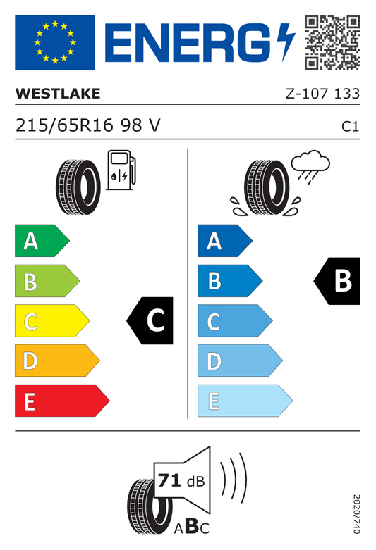 215/65/16 98V Westlake Z-107