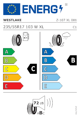 235/55/17 WESTLAKE 103W Z-107
